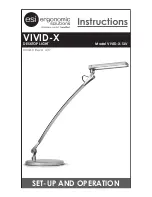 Предварительный просмотр 1 страницы ESI VIVID-X Instruction Manual