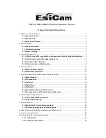 Предварительный просмотр 1 страницы ESICAM HN03 Faq Manual