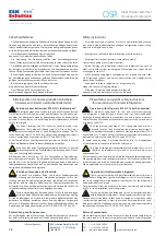 Предварительный просмотр 4 страницы ESK OSR-5-2 Installation And Operating Instructions