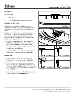 Preview for 2 page of Eskimo 30610 Owner'S Manual