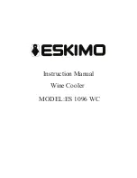 Предварительный просмотр 1 страницы Eskimo ES 1096 WC Instruction Manual