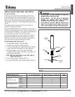 Предварительный просмотр 9 страницы Eskimo HC40 Operator'S Manual