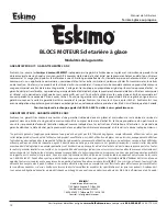 Предварительный просмотр 28 страницы Eskimo HC40 Operator'S Manual