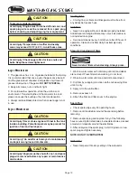 Предварительный просмотр 10 страницы Eskimo M43Q10 Operator'S Manual