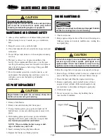 Предварительный просмотр 7 страницы Eskimo Shark 9403S Operator'S Manual