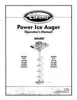 Eskimo SHARK Z51 Operator'S Manual предпросмотр