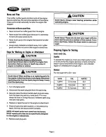 Preview for 5 page of Eskimo SHARK Z51 Operator'S Manual