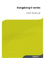 Esko Kongsberg V-Series User Manual preview