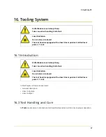 Preview for 97 page of Esko Kongsberg XE10 User Manual