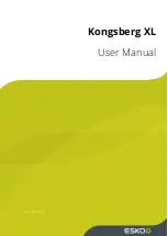 Esko Kongsberg XL User Manual preview