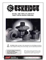 Eskridge 1400 Service Manual preview