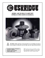 Eskridge 600 Service Manual preview