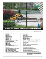 esky Honey Bee King II Instruction Manual preview