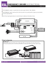 Preview for 3 page of ESL ESL-EMG-2DC Series Instructions