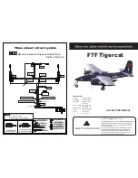 ESM F7F Tigercat Instruction Manual preview