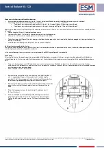 Предварительный просмотр 17 страницы ESM VS-122 Original Operating Instructions