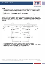 Предварительный просмотр 18 страницы ESM VS-122 Original Operating Instructions