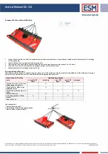 Предварительный просмотр 20 страницы ESM VS-122 Original Operating Instructions