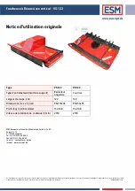 Предварительный просмотр 23 страницы ESM VS-122 Original Operating Instructions