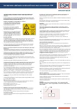 Предварительный просмотр 25 страницы ESM VS-122 Original Operating Instructions