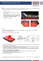 Предварительный просмотр 30 страницы ESM VS-122 Original Operating Instructions