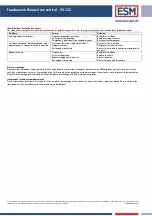 Предварительный просмотр 32 страницы ESM VS-122 Original Operating Instructions