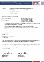 Предварительный просмотр 33 страницы ESM VS-122 Original Operating Instructions