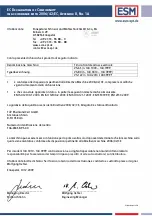 Предварительный просмотр 44 страницы ESM VS-122 Original Operating Instructions