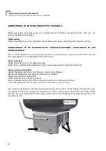 Preview for 48 page of Esmach SPI 160 A Hybrid Instructions For Use And Maintenance Manual