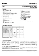 Предварительный просмотр 1 страницы ESMT F25L02PA Series Manual