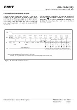 Предварительный просмотр 11 страницы ESMT F25L02PA Series Manual