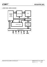 Предварительный просмотр 4 страницы ESMT F25L04PA Series Manual