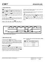 Предварительный просмотр 8 страницы ESMT F25L04PA Series Manual