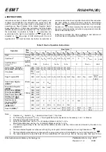 Предварительный просмотр 9 страницы ESMT F25L04PA Series Manual