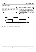 Предварительный просмотр 17 страницы ESMT F25L04PA Series Manual