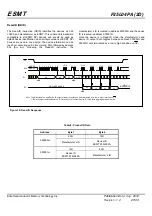 Предварительный просмотр 21 страницы ESMT F25L04PA Series Manual