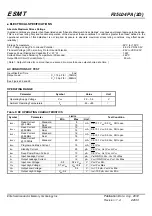 Предварительный просмотр 22 страницы ESMT F25L04PA Series Manual