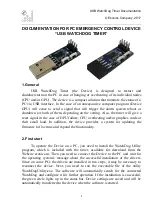 Esonics USB WATCHDOG TIMER Documentation preview