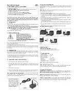 Preview for 1 page of esotec 101018 Operating Manual