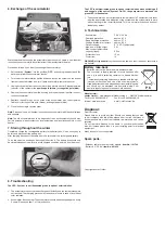 Предварительный просмотр 2 страницы esotec 101818 Operating Manual