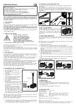 esotec Napoli Operating Manual preview