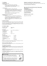 Preview for 2 page of esotec Palermo plus Usage Instructions