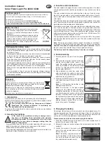 Предварительный просмотр 1 страницы esotec Pro 3000 Instruction Manual