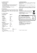 Preview for 2 page of esotec Rimini LED Operating Manual