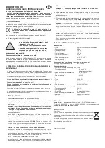 Preview for 3 page of esotec Solar Island Operating Instructions