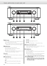 Preview for 10 page of Esoteric 4907034219520 Owner'S Manual