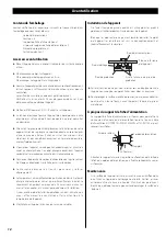 Preview for 12 page of Esoteric A-03 Owner'S Manual