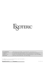 Предварительный просмотр 28 страницы Esoteric C-02X Owner'S Manual