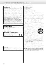 Preview for 4 page of Esoteric D-02X Owner'S Manual