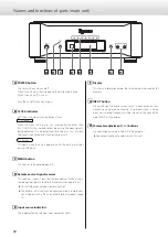 Preview for 10 page of Esoteric D-02X Owner'S Manual